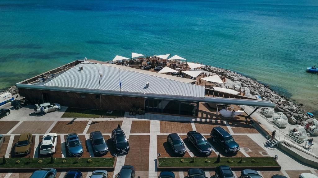 Апартаменты Уютная квартира с видом на море Riviera City Фонтанка-34